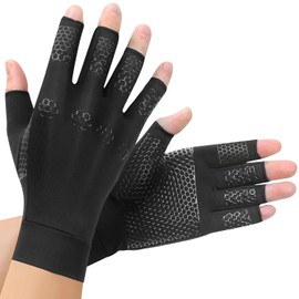 Copper Arthritis Compression Gloves Joint Support (XL, 1 Pair)