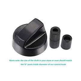 Replacement Knob for Luxe Bidet Neo 120 185 Toilet Seat Control Button, Universal Switch Knobs Black, 4-Pack