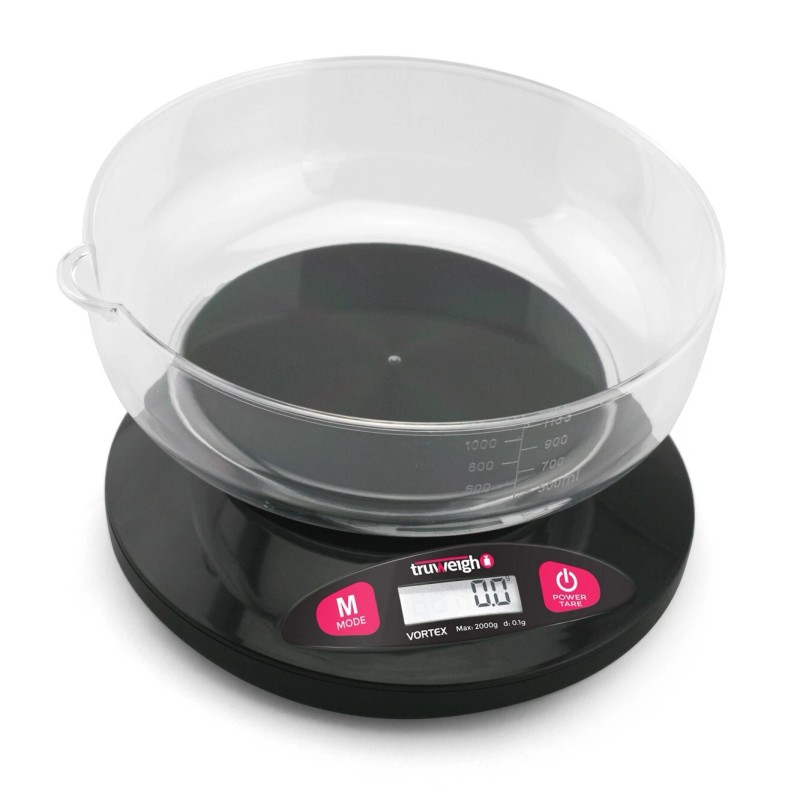 Truweigh Digital Kitchen Food Scale for Cooking - Grams &