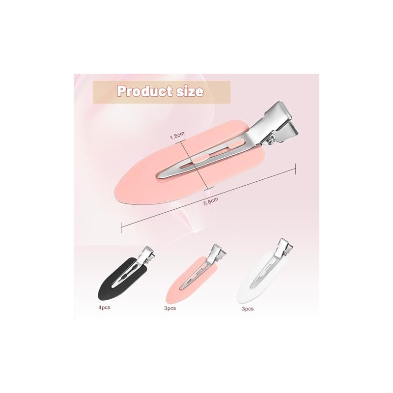 30Pcs Pinzas para Cabello Sin Doblars para Mujeres y Niñas,