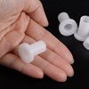 QUARKZMAN Pack of 4 Flanged Plain Bearings Plastic Bushings 10mm
