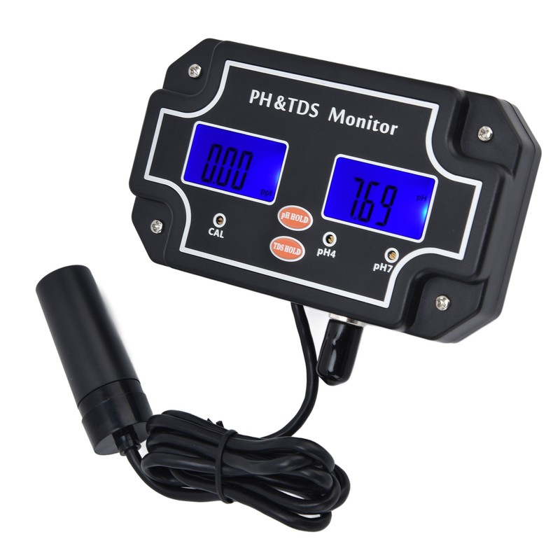 PH TDS Monitor LCD Digital Multifunctional Water Quality Analysis Tester