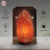 UNITY SALT Himalayan Salt Lamp - Warm, Soothing Glow for