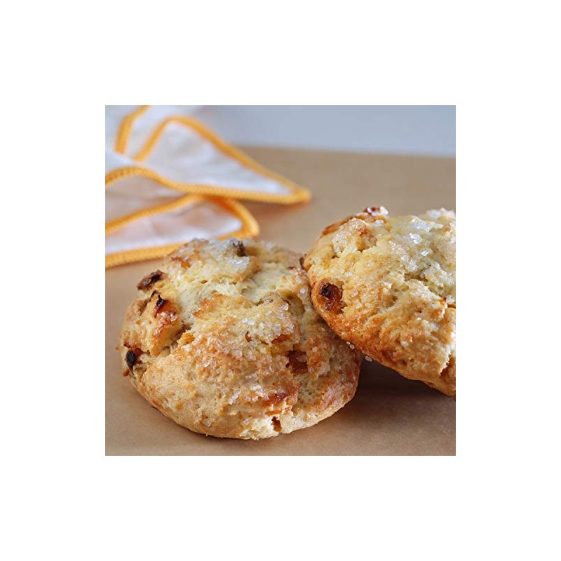 Poppie's Dough Fresh Baked Scone Basket (13 Pieces), Lemon Apricot