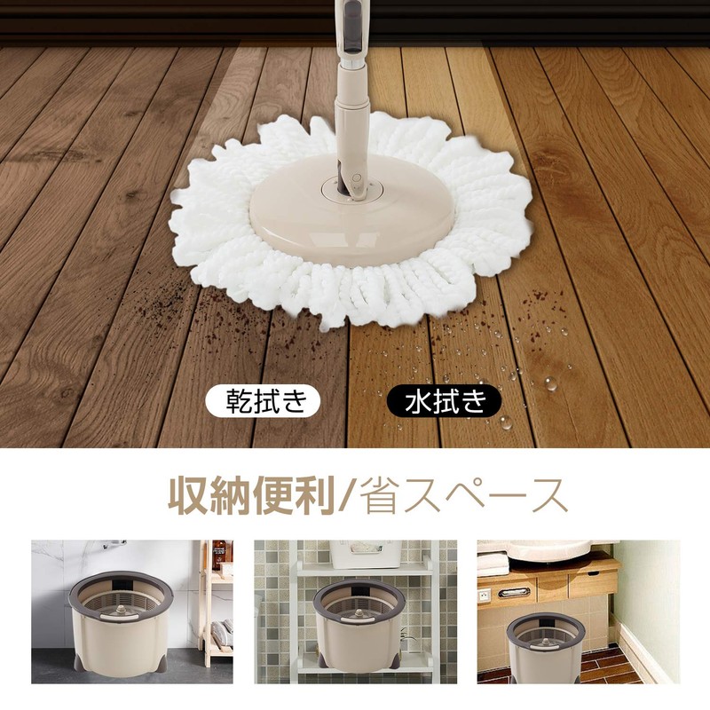 Eyliden Mop Spare Mop Cloth Replacement Cloth Floor Mop Microfiber