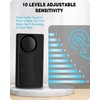 WSDCAM 110db Motorcycle Alarm with Remote Control Wireless Vibration Anti-Theft