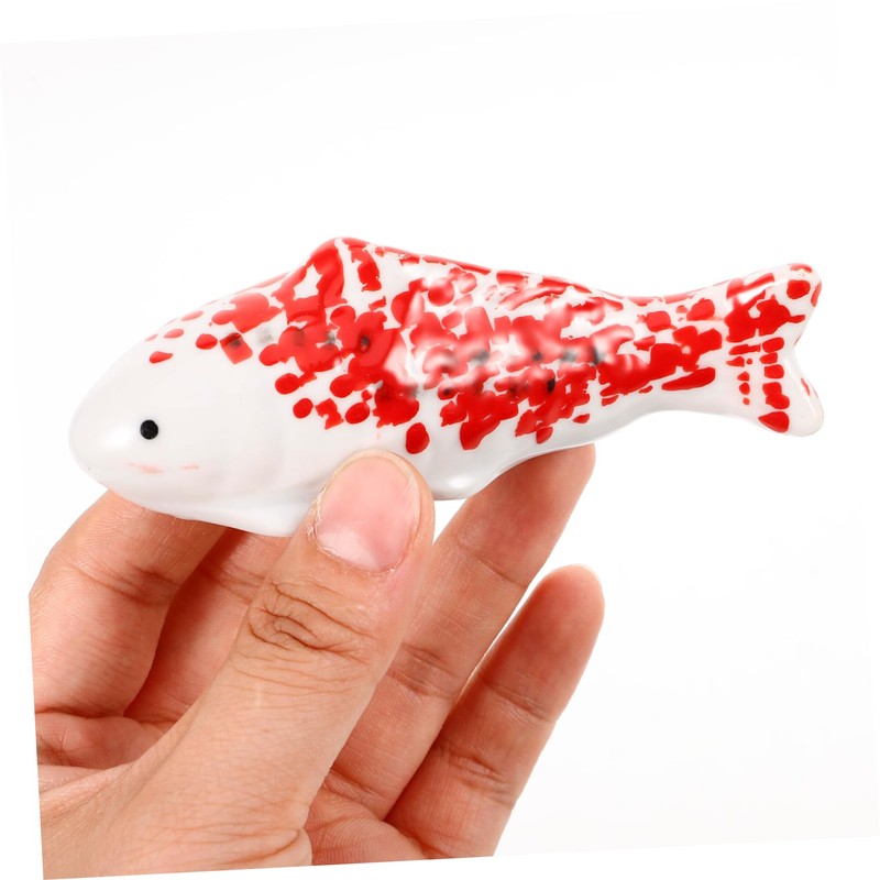 Kisangel Floating Fish Aquarium Decoration Adorable Ceramic Fish Tank Ornament