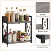 Giikin Coffee Bar Accessories, 2 Tier Spice Rack for Counter,