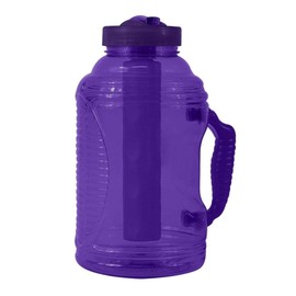 COOL GEAR EZ-Frezee Big Freeze 80 Oz Sports | Hiking | Camping Water Bottle (Purple)