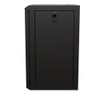 NavePoint 11.8 in Wall Mount Network Cabinet, 9U, Glass, Black