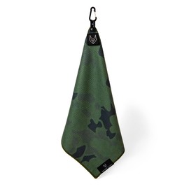 Brawn & Fox Magnetic Golf Towel (Green)