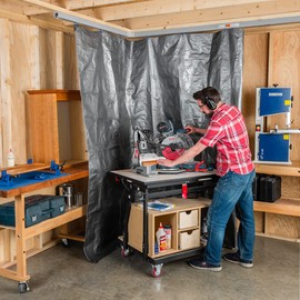 90 deg. Curve for Rockler Ceiling Track System