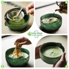 Qxeutm Matcha Set of 7 Premium Matcha Tea Set with