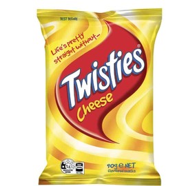 Twisties Bulk Twisties Cheese 90g ($2.70 each x 12 units)