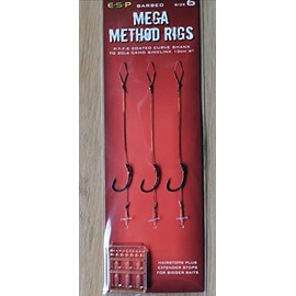 ESP Mega Method Rigs BARBED: 6