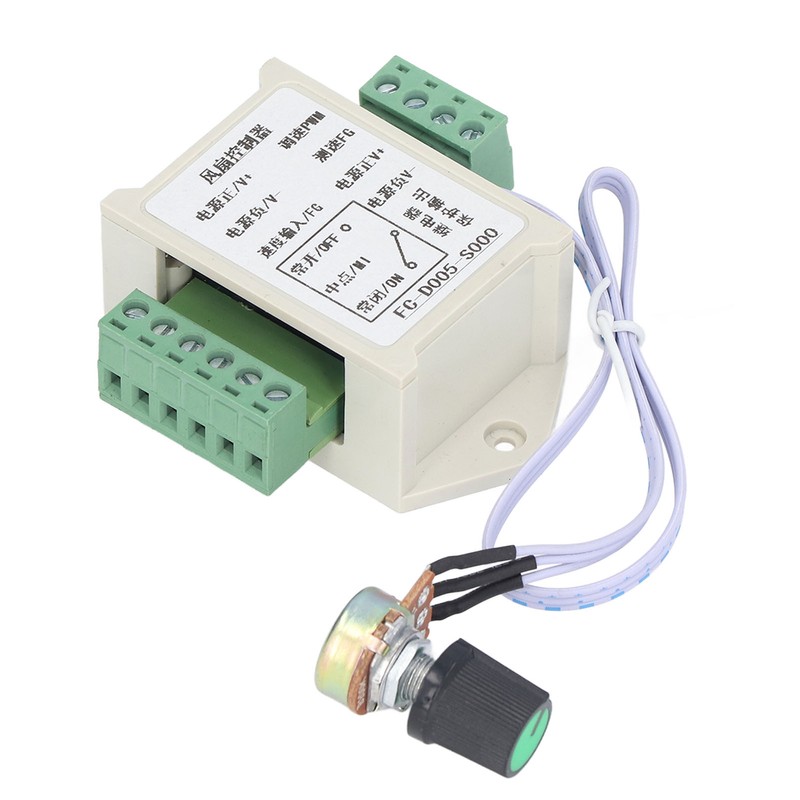 Fan Speed Controller 4 Wire Speeds Control Socket Ventilation Heat