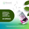 Nowek Myo Inositol Chiro Cápsulas Suplemento Alimenticio Fórmula Aditivos Rinde