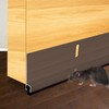 BAINING Metal Door Draft Stopper, 36 Inch Under Door Sweep