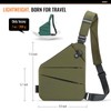 WANDER PLUS® Anti Theft Crossbody Travel Bag for Women Men,