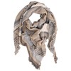 Invero Merino Triangular Scarf Kyra 100% Wool - sand