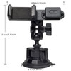 HYS Car Suction Cup Mount for Handheld Two Way Radio/Walkie