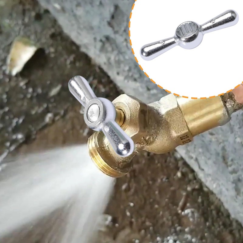 VIDABTE PP806-15 01-5097 Lawn Faucet Hose Bibb Tee Handle, Outdoor