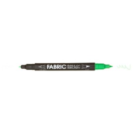Uchida 122-C-4 Marvy Fabric Ball and Brush Marker, Green