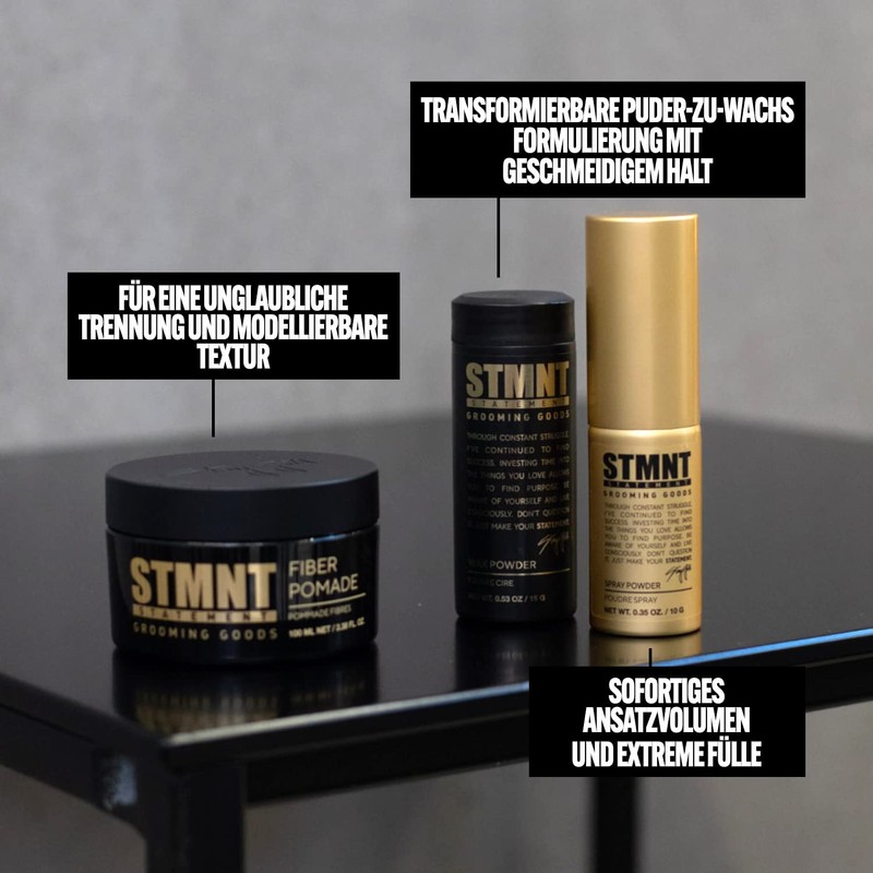 STMNT STATEMENT GROOMING GOODS Wax Powder 15g | Halbmattes Finish