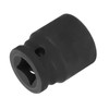sourcing map 12-Point Impact Socket 1/2 Inch Drive 22mm Metric