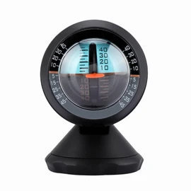 QANYEGN Car Inclinometer Level, Car Gauge Gradient, Auto Slope Meter for Off Road Vehicle and Self Driving Travelling Supplies