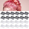 24 Pieces Small Hair Side Combs Plastic French Teeth Hair