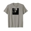 Retro Data and Music Storage Computer Floppy Disk T-Shirt