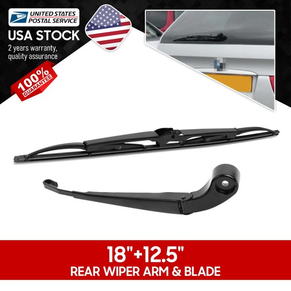 East Forest Durable Universal 18''+12.5'' Car Rear Windshield Wiper Arm