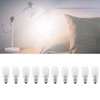 10Pcs E14 Light Bulb Stainless Steel 1.5W 220V LED Bulb