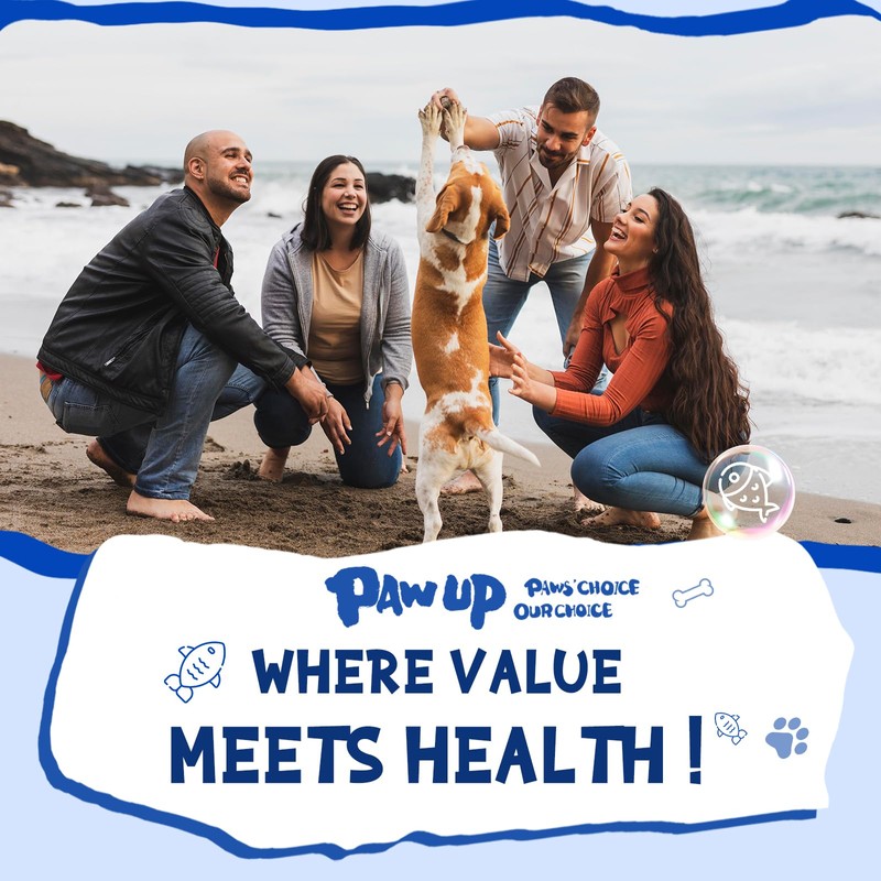 PAWUP Cod Skin Dog Treats - Natural Fish Roll Snacks