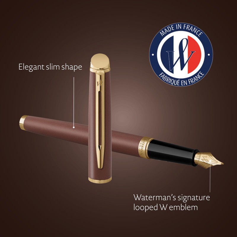 Waterman Hémisphère Fountain Pen | Copper Red (The Understated Edit