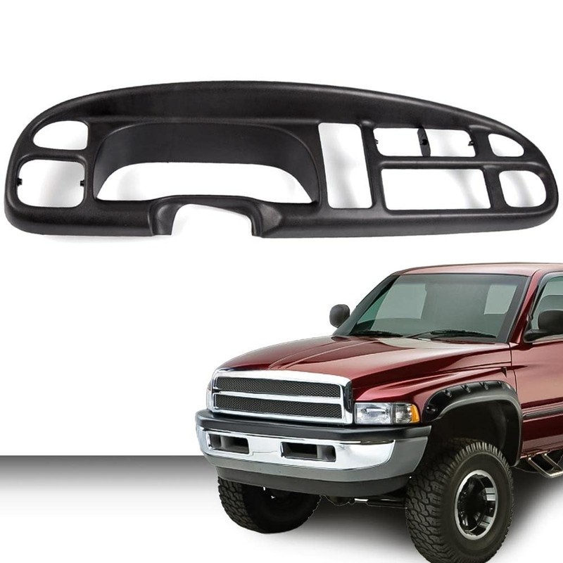 G-PLUS Dash Cover Bezel with 8 Clips Compatible with Dodge