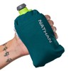 Nathan - SpeedDraw 2 12oz Flask Deep Teal/Reflective Silver OSFA