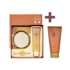 Sooryehan Bone Elasticity Cream Special Set (100ml main product + 25ml ultra moisturizing cream) + Cleansing Foam 100ml / 수려한 본 탄력 크림 기획 세트(본품 100ml+초보습 크림 25ml)+클렌징폼 100ml