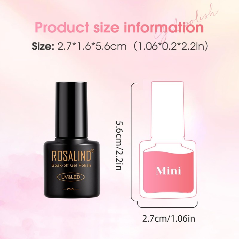 Color Changing Gel Nail Polish, 8 Colors Mood Change Gel