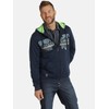 Jan Vanderstorm Storr Men's Sweat Jacket, darkblue
