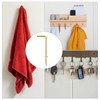 sourcing map 80 Pcs L Shape Hooks, 1-1/2 Inch Right