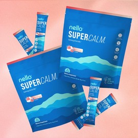 Supercalm Travel Packets Bundle (2-Pack):Calming Drink Mix with KSM-66 Ashwagandha, Vitamin D3, Magnesium & L-Theanine – Supports Cortisol Balance, Mood & Sleep, Helps Manage Occasional Stress – Travel Packets (20 Servings) (Pack of 2):_Strawberries & Cream (2-Pack)