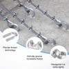 M METERXITY 4-Pack Cable Clamps, M5 Stainless Steel 5mm Wire