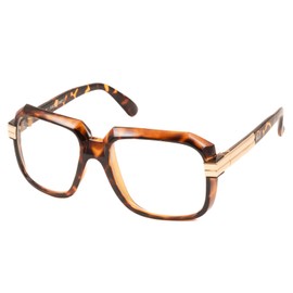 Glasses In Neutral Kiss 10 Mod. Old School Hip Hop Capacity of Vista Classic Vintage Men and Women - havane