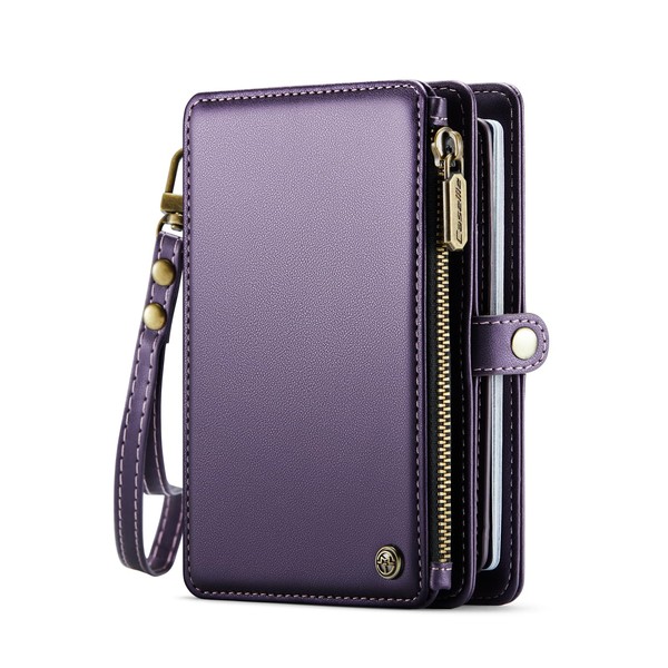 Passport Holder Wallet, 12 Card Slots RFID Blocking Travel Organizer,