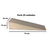 Wooden Wedges Solid Beech Pack of 25