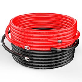 RICH SOLAR Tray Cable Connect Charge Controller and Battery (8AWG 10')