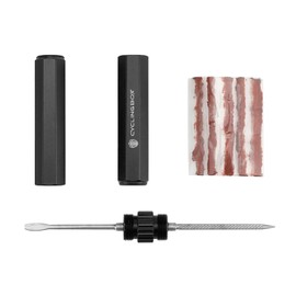 Tire Repair Kit | Rode Tubeless Tire Puncture Repair Tool,Tubeless Tire Repair Tools Kit for Mountain, Includes Reamer, Insertion