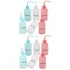 Healeved 2sets Squeeze Bottle 250ml for Lash Water Safe Durable